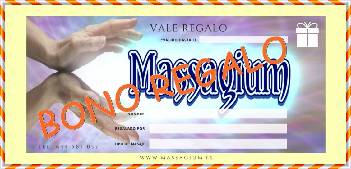 Bono Regalo 1h Basic 50€ 2 bono regalo masajes