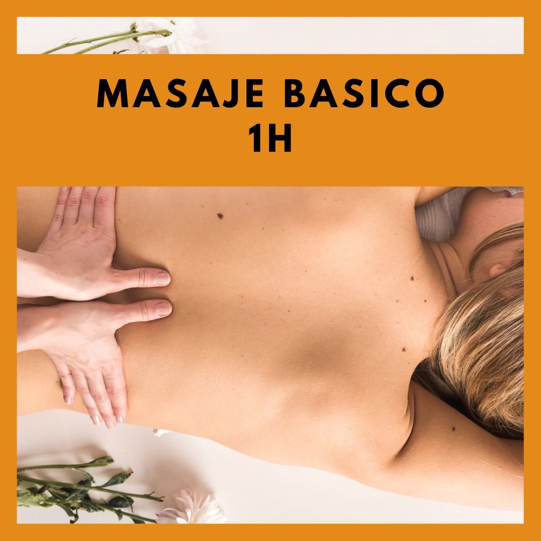 Bono Regalo 1h Basic 50€ 1 masaje básico